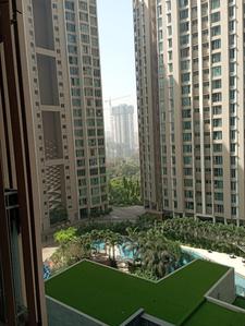 Balcony Image of 950 Sq.ft 2 BHK Builder Floor for rent in Kalpataru Sunrise, Thane West Thane for Rs. 30000