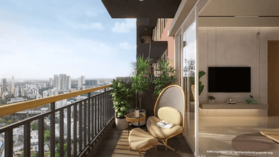 Image of 1500 Sq.ft 3 BHK Apartment / Flat for sale in Lohegaon, Pune for Rs. 8000000