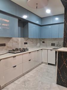 Kitchen Image of 1200 Sq.ft 3 BHK Builder Floor for rent in Sector 24 Rohini New Delhi for Rs. 35000