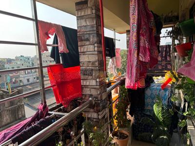 Balcony Image of 750 Sq.ft 2 BHK Apartment / Flat for sale in Baranagar Kolkata for Rs. 3250000