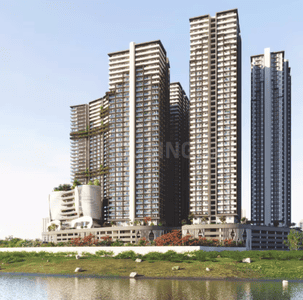 Image of 1669 Sq.ft 3 BHK Apartment / Flat for sale in Moonglade Apartments, Kokapet, Hyderabad for Rs. 13000000