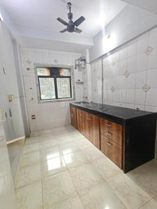 Kitchen Image of 550 Sq.ft 1 BHK Apartment / Flat for rent in Lok Upvan II, Thane West Thane for Rs. 26000