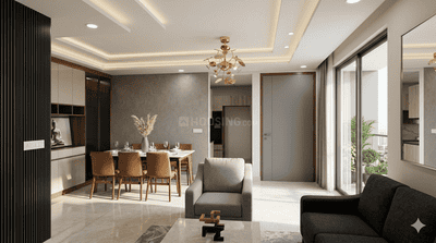Living Room Image of 1800 Sq.ft 3 BHK Apartment / Flat for sale in The Grand Sky, Radiala Mohali for Rs. 9999999