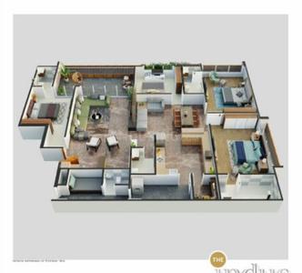 Image of 4000 Sq.ft 4 BHK Apartment / Flat for sale in The Indus, Bodakdev, Ahmedabad for Rs. 34000000