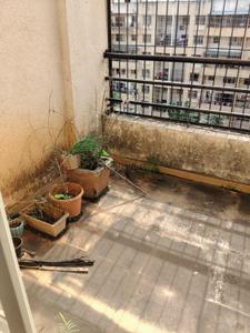 Balcony Image of 560 Sq.ft 1 BHK Apartment / Flat for rent in Salisbury Park Pune for Rs. 25000