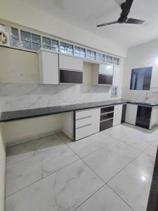 Kitchen Image of 600 Sq.ft 1 BHK Builder Floor for rent in Mahalakshmi Nagar Indore for Rs. 16000