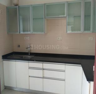 Kitchen Image of 1255 Sq.ft 3 BHK Apartment / Flat for rent in Lokhandwala Octacrest, Kandivali East Mumbai for Rs. 80000
