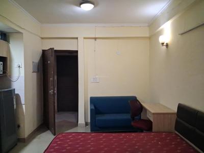 Bedroom Image of 454 Sq.ft 1 RK Apartment / Flat for rent in Supertech Eco Suites, Sector 137 Noida for Rs. 20000