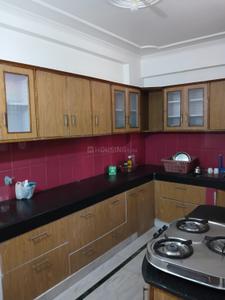 Kitchen Image of 1900 Sq.ft 3 BHK Apartment / Flat for rent in Doctors Park, Vasundhara Ghaziabad for Rs. 35000
