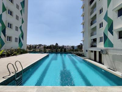 Swimming Pool Image of 1080 Sq.ft 2 BHK Apartment / Flat for sale in Mana Macasa Emerald, Chikkanayakanahalli, Choodasandra Bengaluru for Rs. 11000011