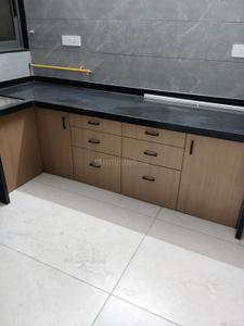 Kitchen Image of 1752 Sq.ft 3 BHK Apartment / Flat for rent in Santvan Lexon, Bhesan Surat for Rs. 26000