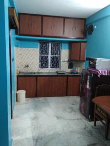 Kitchen Image of 430 Sq.ft 1 BHK Apartment / Flat for rent in Kasba Kolkata for Rs. 14000