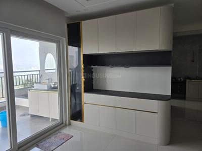 Kitchen Image of 2120 Sq.ft 3 BHK Apartment / Flat for rent in ASBL Spire, Kokapet Hyderabad for Rs. 67999