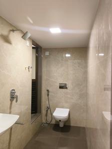 Common Bathroom Image of 697 Sq.ft 1 BHK Apartment / Flat for sale in SS Balaji Sarvoday A Wing B Wing And E Wing, Dombivli East Thane for Rs. 5100000
