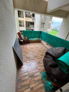 Balcony Image of 980 Sq.ft 2 BHK Apartment / Flat for sale in 38 Park Majestique, Undri Pune for Rs. 3850000