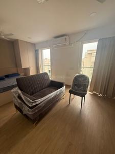 Hall Image of 650 Sq.ft 1 RK Apartment / Flat for rent in Viman Nagar Pune for Rs. 40000