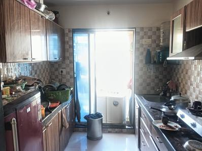 Kitchen Image of 675 Sq.ft 1 BHK Apartment / Flat for sale in Sadguru Sky Heights, Nalasopara West Nala Sopara for Rs. 3850000