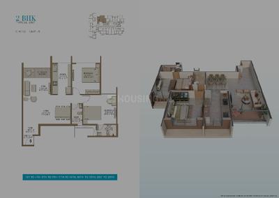 Image of 1373 Sq.ft 2 BHK Apartment / Flat for sale in The Royal Bay, Nerul, Navi Mumbai for Rs. 25000000