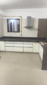 Kitchen Image of 1657 Sq.ft 3 BHK Apartment / Flat for rent in Vesu Surat for Rs. 32000