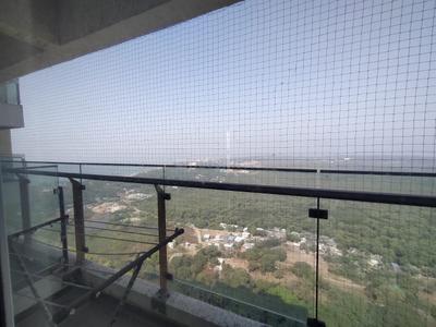 Balcony Image of 1500 Sq.ft 3 BHK Apartment / Flat for sale in Raheja Exotica Sorento, Madh Mumbai for Rs. 41000000