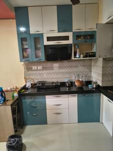 Kitchen Image of 338 Sq.ft 1 BHK Apartment / Flat for rent in Thane West Thane for Rs. 25000