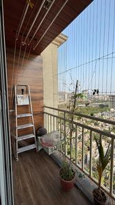 Balcony Image of 1405 Sq.ft 2 BHK Apartment / Flat for sale in Gami Terra, Sanpada Navi Mumbai for Rs. 32000000