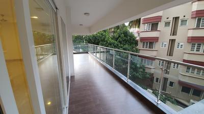 Balcony Image of 4100 Sq.ft 4 BHK Apartment / Flat for rent in Frazer Town Bengaluru for Rs. 350000