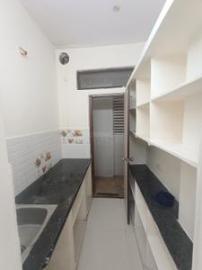 Kitchen Image of 650 Sq.ft 1 BHK Apartment / Flat for rent in Banjara Hills Hyderabad for Rs. 14000