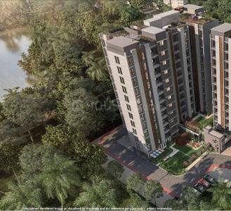 Image of 1068 Sq.ft 3 BHK Apartment / Flat for sale in Purti Aroma, Rajarhat, Kolkata for Rs. 9200000