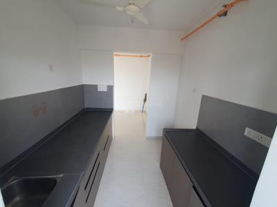 Kitchen Image of 734 Sq.ft 2 BHK Apartment / Flat for rent in Sukhwani Kingsley, Thergaon Pune for Rs. 28000