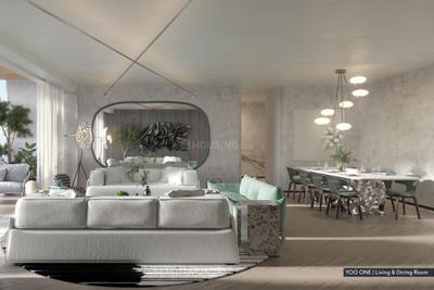 Hall Image of 2990 Sq.ft 4.5 BHK Apartment / Flat for sale in Dasscon Yoo One Phase II, Mohammed Wadi Pune for Rs. 36900000