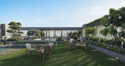 Image of 987 Sq.ft 2 BHK Apartment / Flat for sale in Nirman Serenopolis, Tathawade, Pune for Rs. 8980000