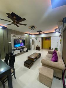 Hall Image of 900 Sq.ft 2 BHK Apartment / Flat for rent in Gera Misty Waters, Mundhwa Pune for Rs. 37500