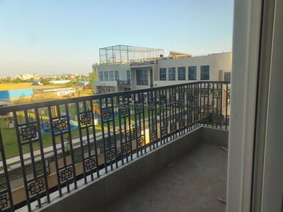 Balcony Image of 1250 Sq.ft 2 BHK Apartment / Flat for rent in Escon Primera Phase 1, PR7 Airport Road Zirakpur for Rs. 36000