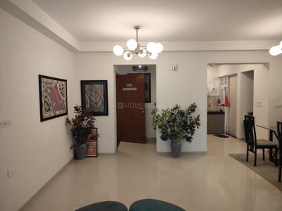 Living Room Image of 1750 Sq.ft 3 BHK Apartment / Flat for rent in Alembic Veda II, Chhani Jakat Naka Vadodara for Rs. 40000