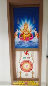 Pooja Room Image of 1072 Sq.ft 3 BHK Apartment / Flat for rent in Jain Fairmount Sri Ram Garden 2, Kompally Hyderabad for Rs. 50000