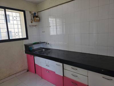 Kitchen Image of 1100 Sq.ft 2 BHK Apartment / Flat for rent in Mahalaxmi Mahalakshmi Society, Balaji Nagar Pune for Rs. 30000