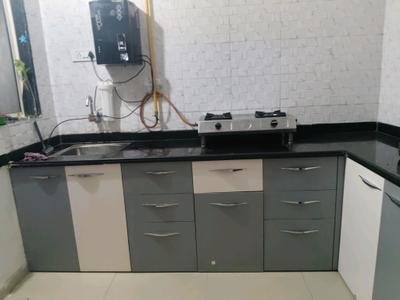 Kitchen Image of 1495 Sq.ft 3 BHK Apartment / Flat for sale in Sun Atmosphere, Shela Ahmedabad for Rs. 7300000