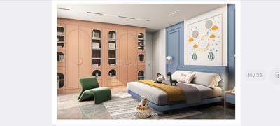 Bedroom Image of 1450 Sq.ft 3 BHK Apartment / Flat for sale in Dream Delmont, Bavdhan Pune for Rs. 13500000