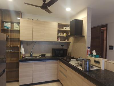 Kitchen Image of 500 Sq.ft 1 BHK Apartment / Flat for rent in Omkar Vive, Kurla West Mumbai for Rs. 64999