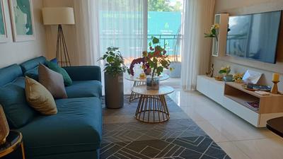 Hall Image of 624 Sq.ft 1 BHK Apartment / Flat for sale in Ivory Phase 2 At Brigade Orchards, Bychapura Bengaluru for Rs. 6300000