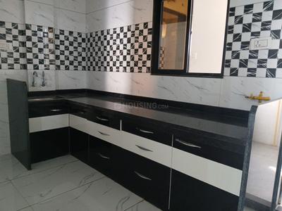Kitchen Image of 700 Sq.ft 1 BHK Builder Floor for rent in Dahin Nagar Surat for Rs. 11500