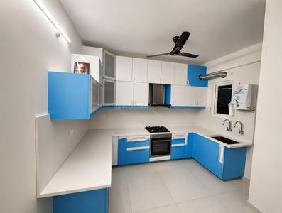 Kitchen Image of 1250 Sq.ft 2 BHK Apartment / Flat for rent in Aparna Sarovar Zenith, Nallagandla Hyderabad for Rs. 60000