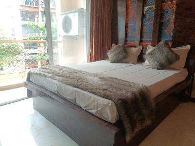 Bedroom Image of 780 Sq.ft 1 BHK Apartment / Flat for sale in Tharwanis Sky View, Kharghar Navi Mumbai for Rs. 7500000