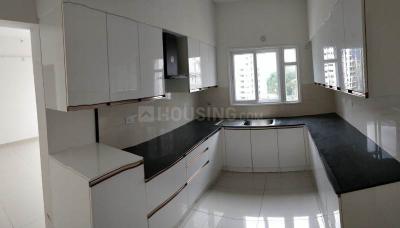 Kitchen Image of 1982 Sq.ft 4 BHK Apartment / Flat for rent in L And T Raintree Boulevard, Sahakara Nagar Bengaluru for Rs. 90000