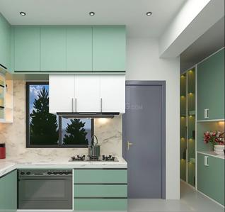 Kitchen Image of 1000 Sq.ft 2 BHK Independent House for sale in Bodri Bilaspur for Rs. 5550000