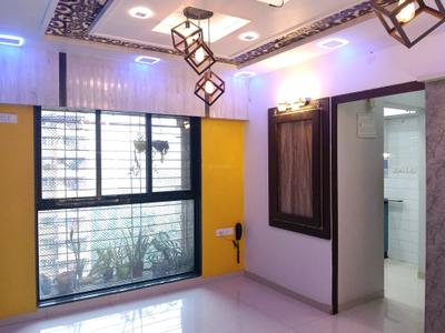 Living Room Image of 585 Sq.ft 1 BHK Apartment / Flat for sale in Raunak Heights H2 And H3, Kasarvadavali Thane for Rs. 5500000