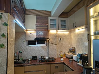 Kitchen Image of 1200 Sq.ft 3.5 BHK Apartment / Flat for sale in Bansdroni Apartment, Bansdroni Kolkata for Rs. 5500000