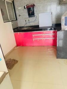 Kitchen Image of 600 Sq.ft 1 BHK Apartment / Flat for rent in Gagan Micasaa, Wagholi Pune for Rs. 15500