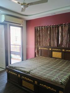 Bedroom Image of 2100 Sq.ft 3 BHK Builder Floor for rent in South City Lucknow for Rs. 23000